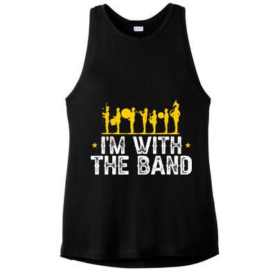 Marching Band Band Life IM With Ladies PosiCharge Tri-Blend Wicking Tank