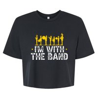 Marching Band Band Life IM With Bella+Canvas Jersey Crop Tee