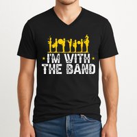 Marching Band Band Life IM With V-Neck T-Shirt