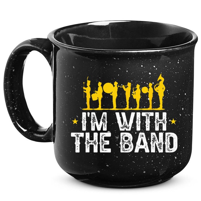 Marching Band Band Life IM With 15oz Campfire Ceramic Mug