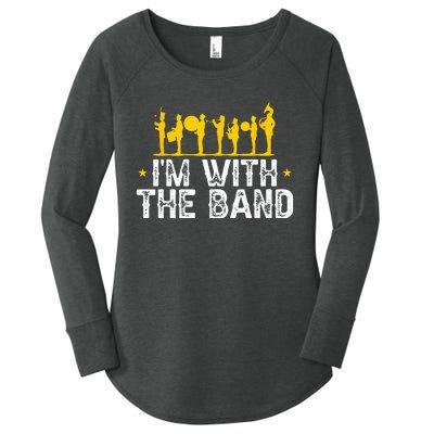 Marching Band Band Life IM With Women's Perfect Tri Tunic Long Sleeve Shirt