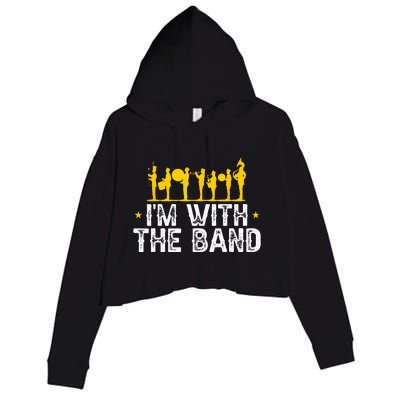 Marching Band Band Life IM With Crop Fleece Hoodie