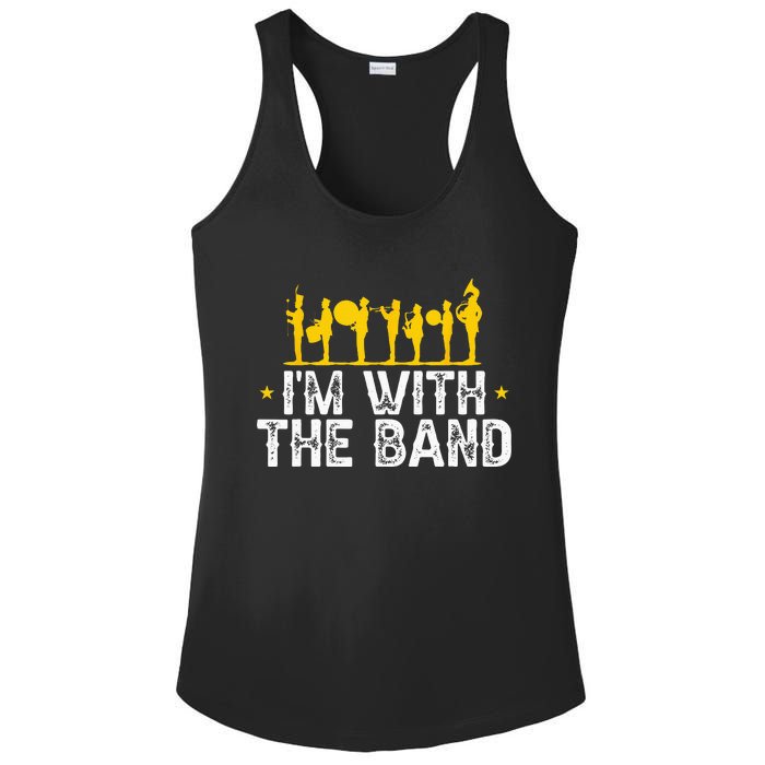 Marching Band Band Life IM With Ladies PosiCharge Competitor Racerback Tank