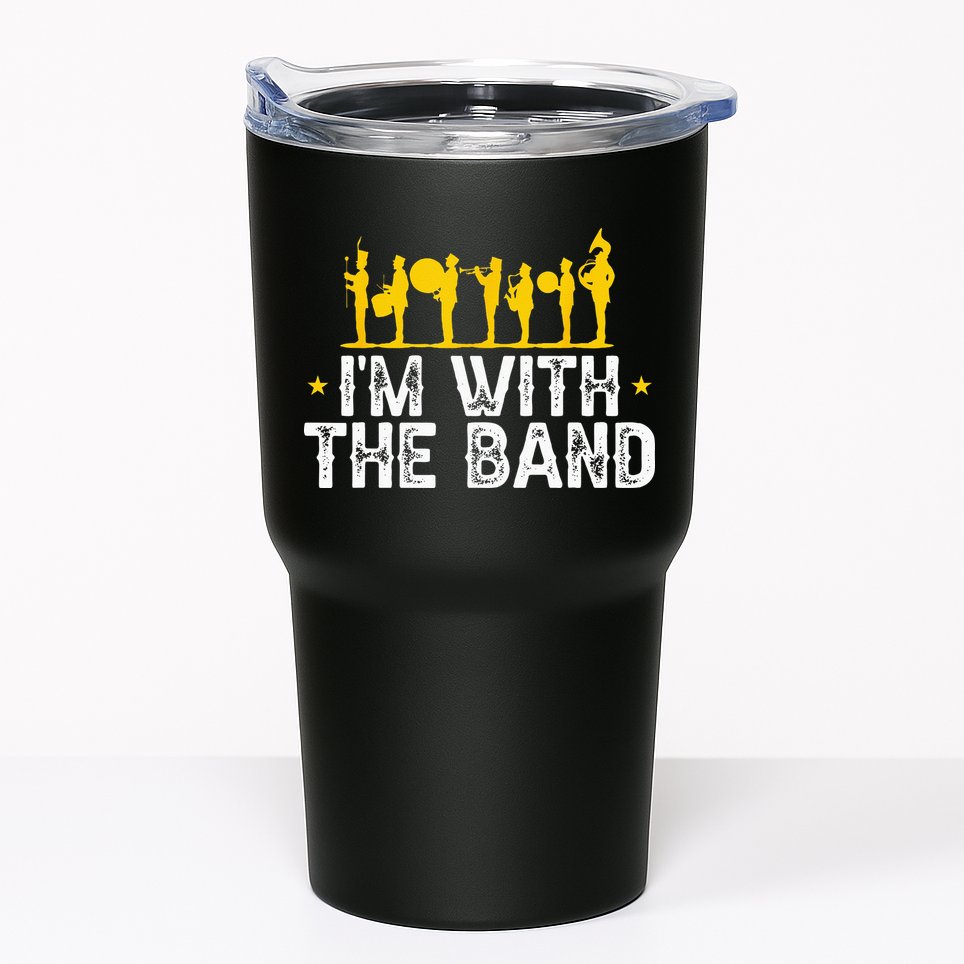Marching Band Band Life IM With Tumbler