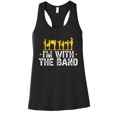 Marching Band Band Life IM With Women's Racerback Tank