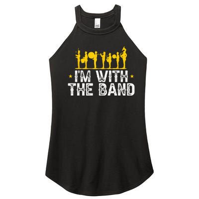 Marching Band Band Life IM With Women's Perfect Tri Rocker Tank