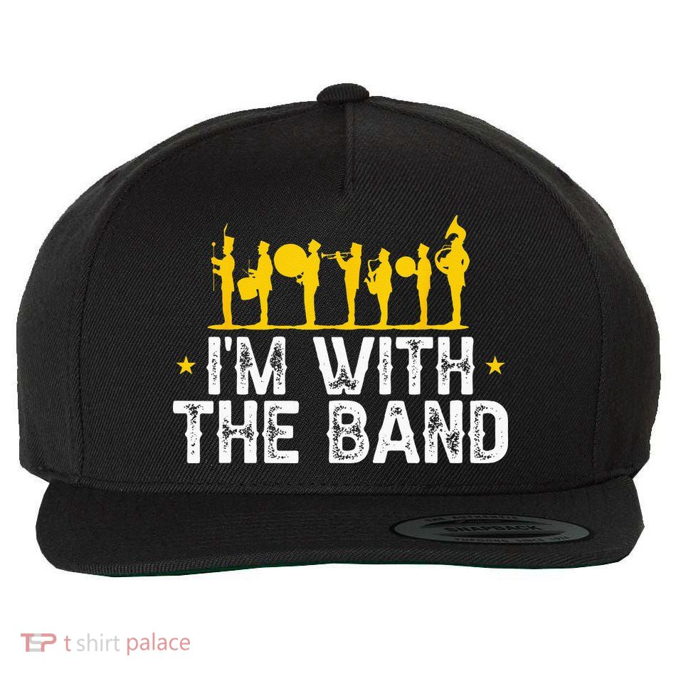 Marching Band Band Life IM With Wool Snapback Cap