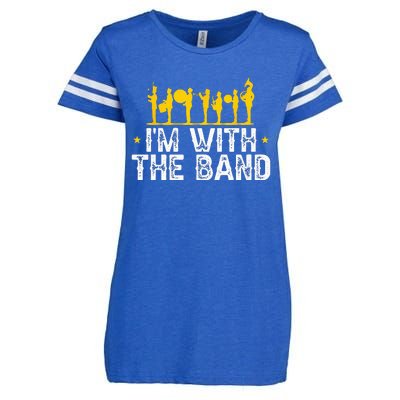 Marching Band Band Life IM With Enza Ladies Jersey Football T-Shirt