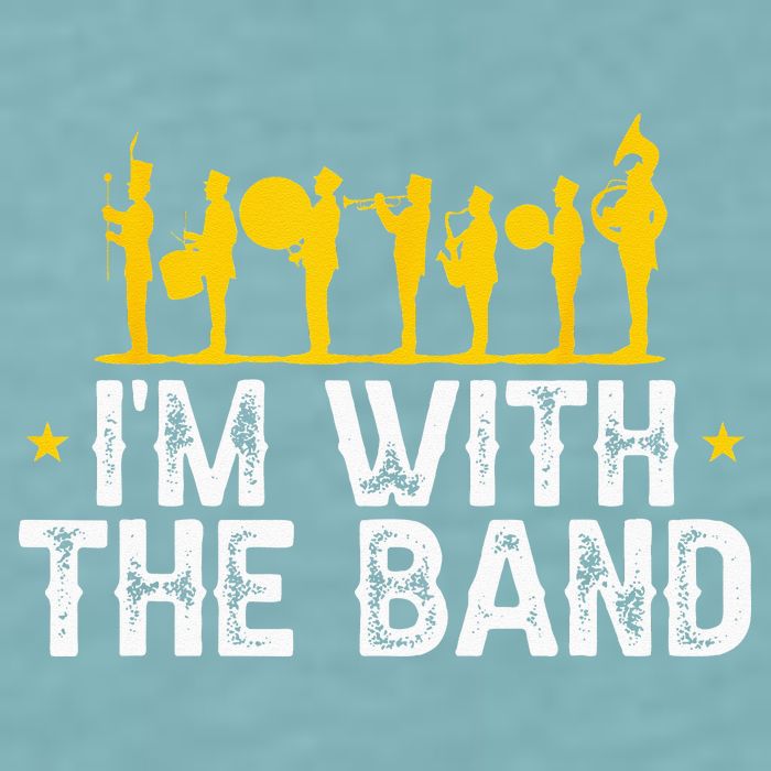 Marching Band Band Life IM With Sueded Cloud Jersey T-Shirt