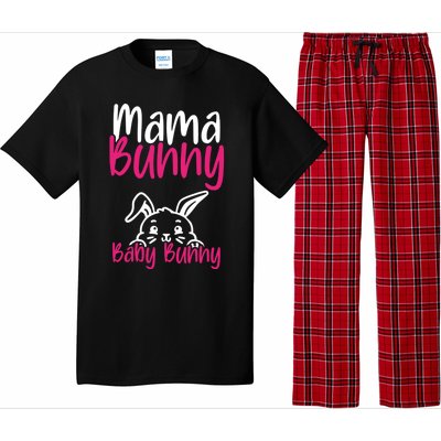 Mama Bunny Bunny Easter Pregnancy Reveal Future Mom Gift Pajama Set