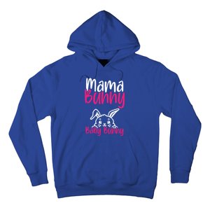 Mama Bunny Bunny Easter Pregnancy Reveal Future Mom Gift Hoodie