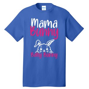 Mama Bunny Bunny Easter Pregnancy Reveal Future Mom Gift Tall T-Shirt