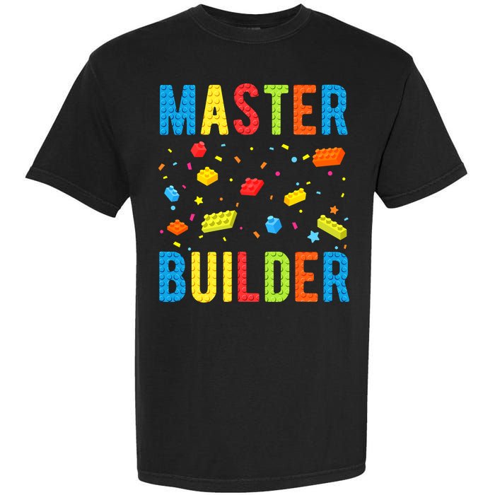 Master Builder Building Blocks Brick Builder Garment-Dyed Heavyweight T-Shirt