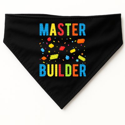 Master Builder Building Blocks Brick Builder USA-Made Doggie Bandana