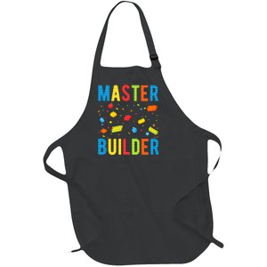 Master Builder Building Blocks Brick Builder Full-Length Apron With Pockets