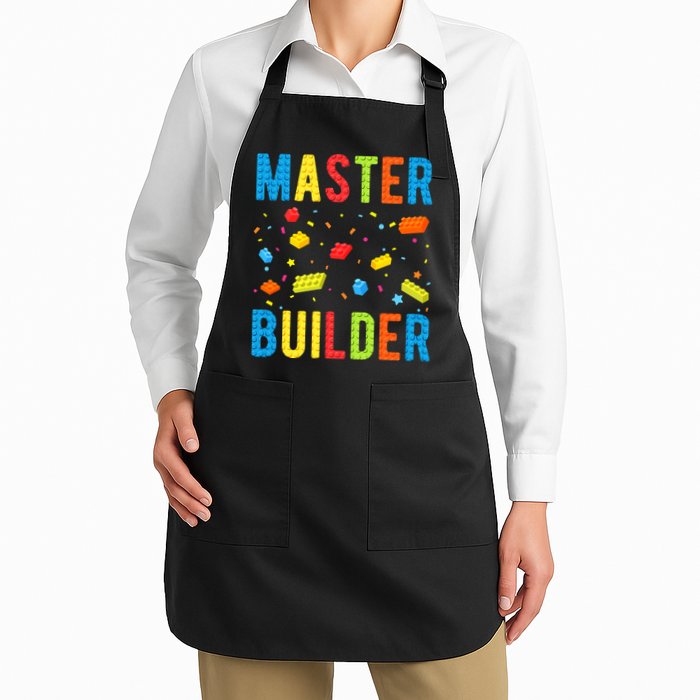 Master Builder Building Blocks Brick Builder Apron