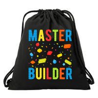 Master Builder Building Blocks Brick Builder Drawstring Bag