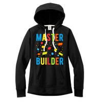 Master Builder Building Blocks Brick Builder Women's Fleece Hoodie