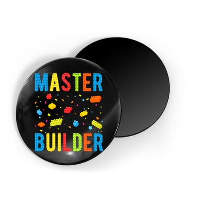 Master Builder Building Blocks Brick Builder Magnet