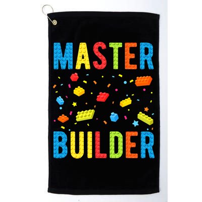 Master Builder Building Blocks Brick Builder Golf Towel