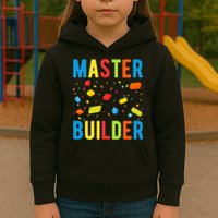 Master Builder Building Blocks Brick Builder Kids Hoodie