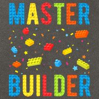 Master Builder Building Blocks Brick Builder Cotton Canvas Backpack