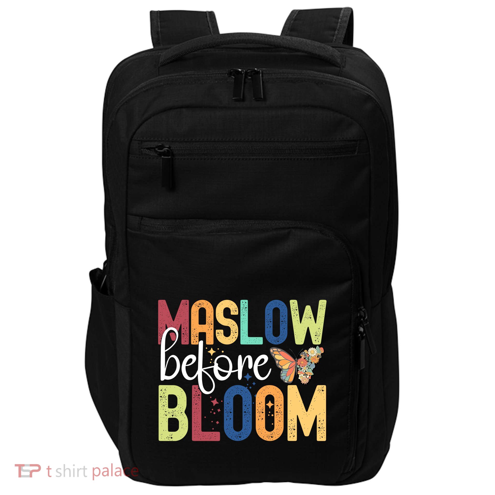 Maslow Before Bloom SPED Teacher School Psychologist Psych Impact Tech Backpack