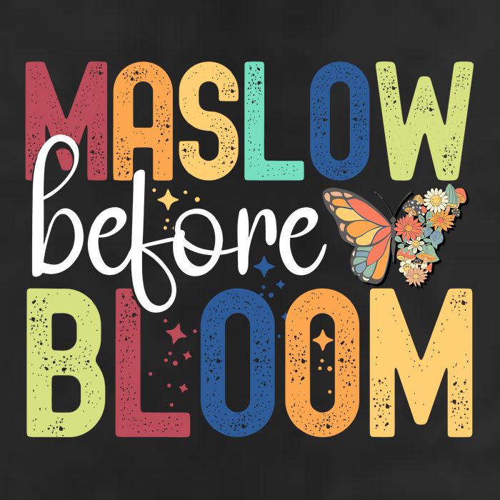 Maslow Before Bloom SPED Teacher School Psychologist Psych Adult Drive Performance Visor