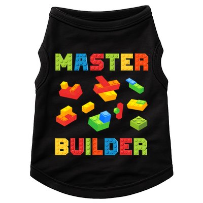 Master Builder Building Blocks Lover Brick Builder Doggie Tank