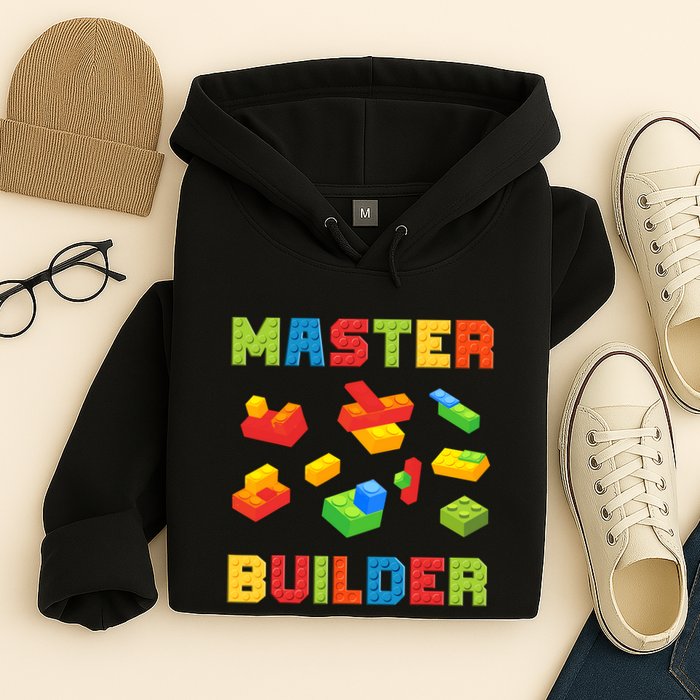 Master Builder Building Blocks Lover Brick Builder Hoodie
