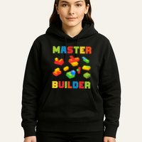 Master Builder Building Blocks Lover Brick Builder Hoodie