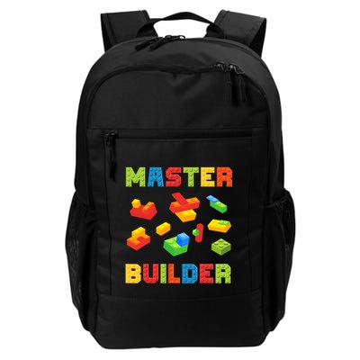 Master Builder Building Blocks Lover Brick Builder Backpack