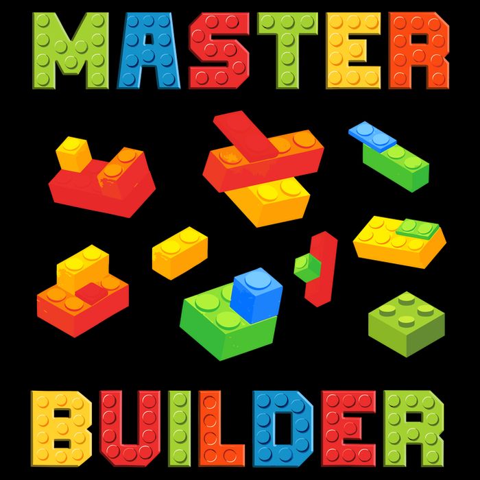Master Builder Building Blocks Lover Brick Builder Sustainable Bucket Hat