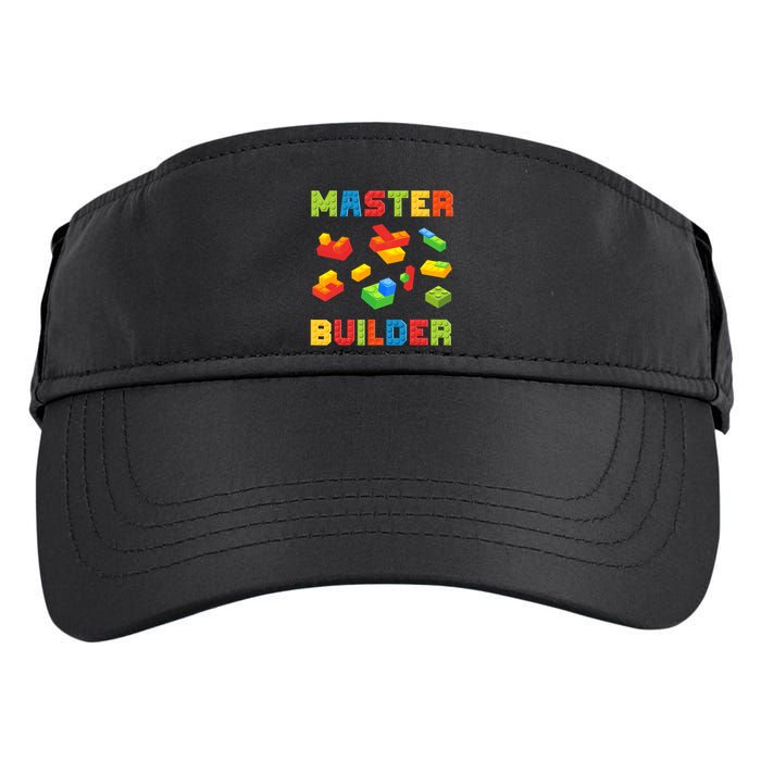 Master Builder Building Blocks Lover Brick Builder Adult Drive Performance Visor