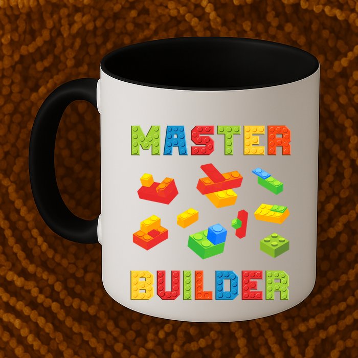 Master Builder Building Blocks Lover Brick Builder Mug