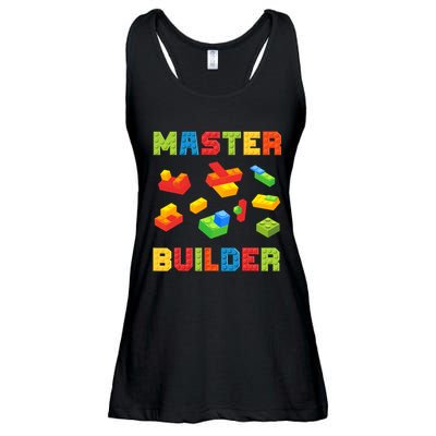 Master Builder Building Blocks Lover Brick Builder Ladies Essential Flowy Tank