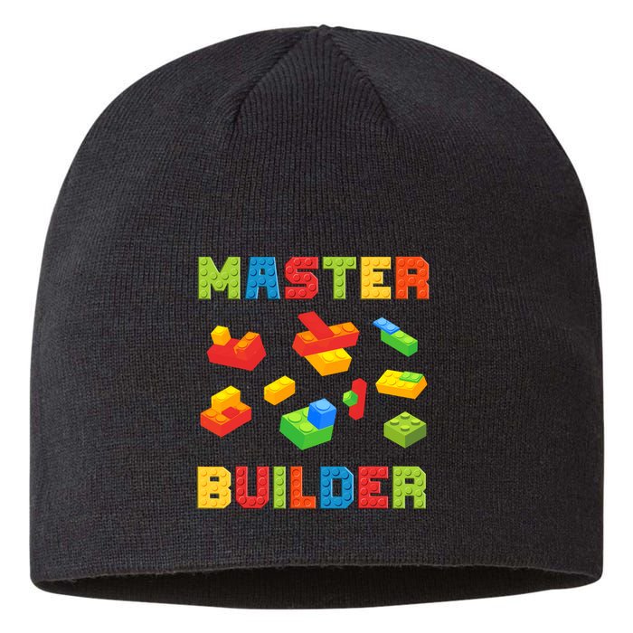 Master Builder Building Blocks Lover Brick Builder Sustainable Beanie