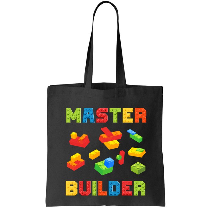 Master Builder Building Blocks Lover Brick Builder Bag
