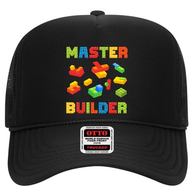 Master Builder Building Blocks Lover Brick Builder Trucker Hat
