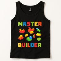 Master Builder Building Blocks Lover Brick Builder Tank Top