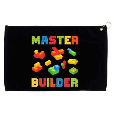 Master Builder Building Blocks Lover Brick Builder Grommeted Golf Towel