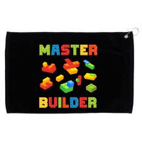Master Builder Building Blocks Lover Brick Builder Grommeted Golf Towel