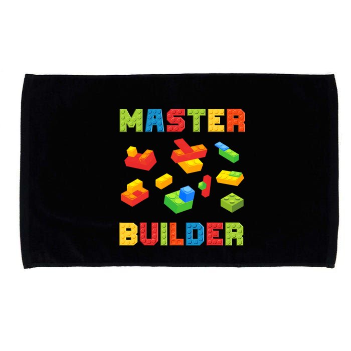 Master Builder Building Blocks Lover Brick Builder Microfiber Hand Towel