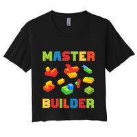 Master Builder Building Blocks Lover Brick Builder Crop Top