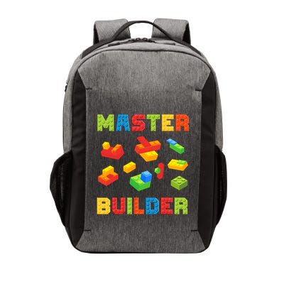 Master Builder Building Blocks Lover Brick Builder Vector Backpack