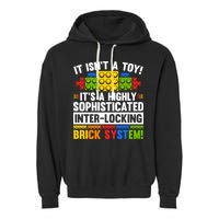 Master Builder Bricks Blocks Play Toys Garment-Dyed Fleece Hoodie