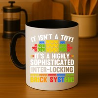 Master Builder Bricks Blocks Play Toys Mug