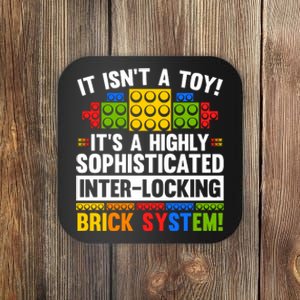 Master Builder Bricks Blocks Play Toys Coaster