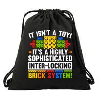 Master Builder Bricks Blocks Play Toys Drawstring Bag