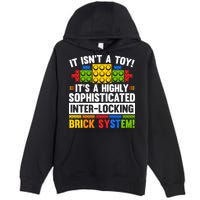 Master Builder Bricks Blocks Play Toys Premium Pullover Hoodie